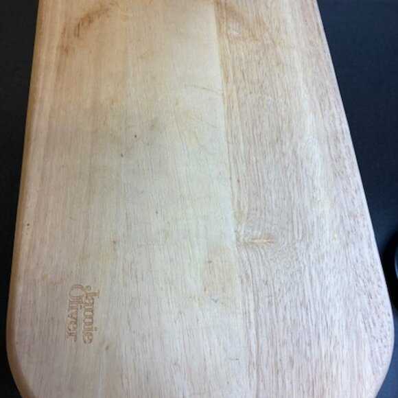 Jamie Oliver Beautiful Bread Box Metal Enamel Wear Wooden Lid Kitchen Storage - Picture 2 of 5